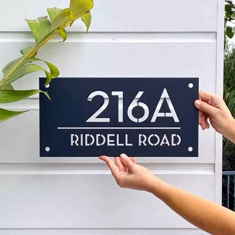 House numbers
